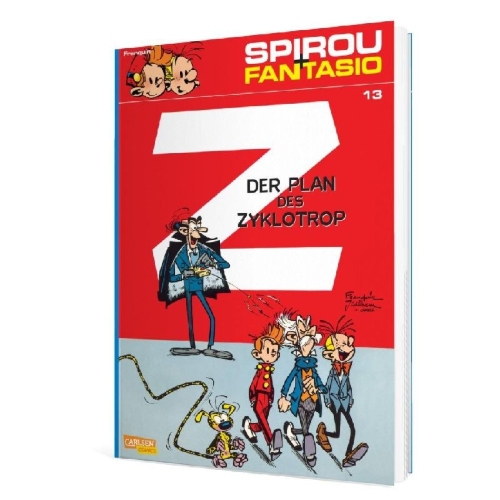 Buchcover und Innenansicht für das Buch: Z comme Zorglub