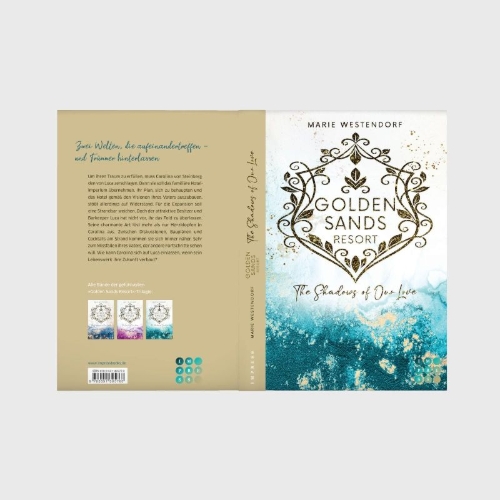 Buchcover und Innenansicht für das Buch: Golden Sands Resort 3: The Shadows of Our Love