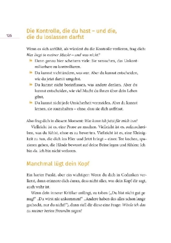 Buchcover und Innenansicht für das Buch: Lieber ECHT kaputt als perfekt am Arsch