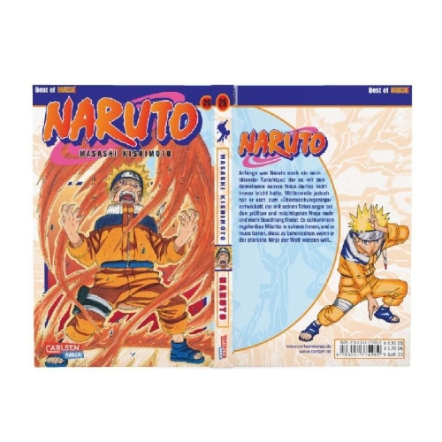 Buchcover und Innenansicht für das Buch: Naruto 26