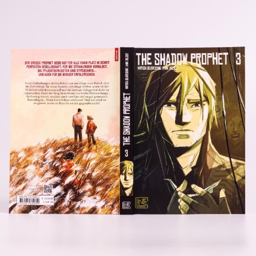 Buchcover und Innenansicht für das Buch: The Shadow Prophet