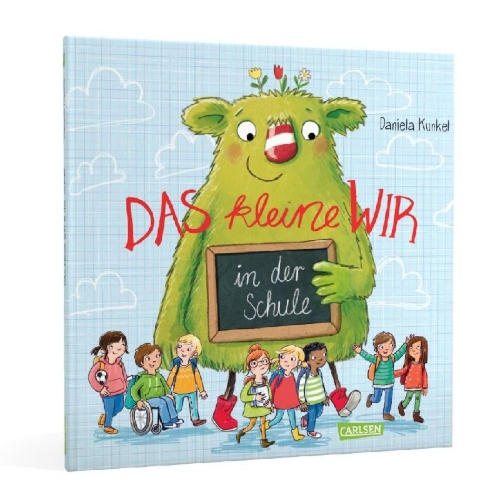 Buchcover und Innenansicht für das Buch: Das kleine WIR in der Schule