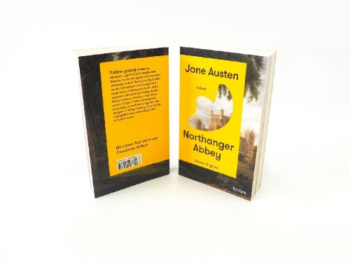 Buchcover und Innenansicht für das Buch: Northanger Abbey. A Novel