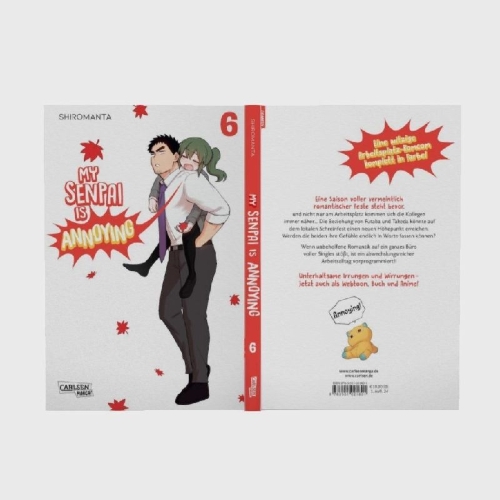 Buchcover und Innenansicht für das Buch: Senpai ga uzai kouhai no hanashi