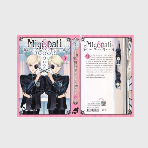 Buchcover und Innenansicht für das Buch: Migi to Dali