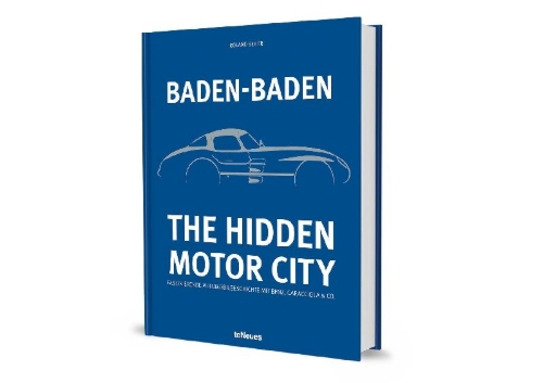Buchcover und Innenansicht für das Buch: Baden-Baden: The Hidden Motor City