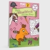 Buchcover und Innenansicht für das Buch: Frag doch mal ... die Maus: Mein Rätselblock mit der Maus - Pferde und Ponys