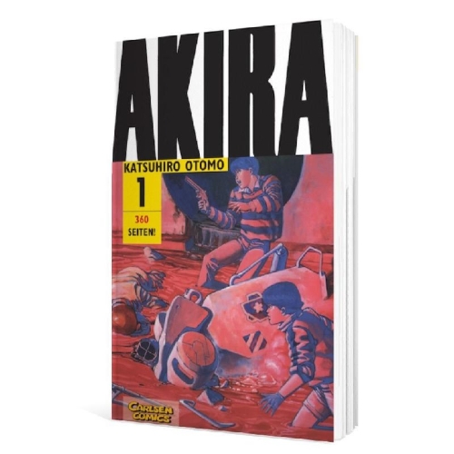 Buchcover und Innenansicht für das Buch: Akira 01. Original-Edition