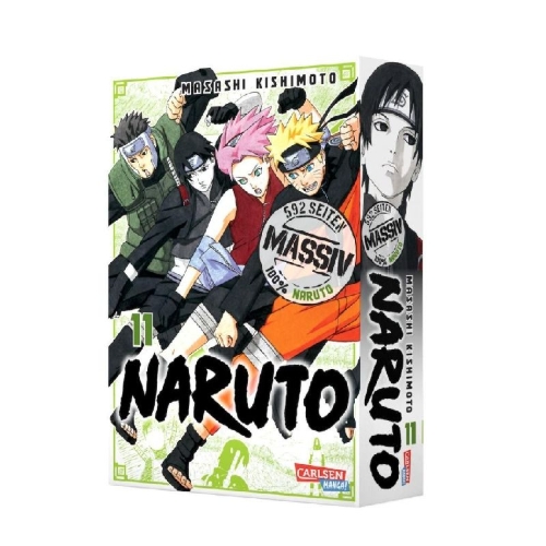 Buchcover und Innenansicht für das Buch: NARUTO Massiv 11