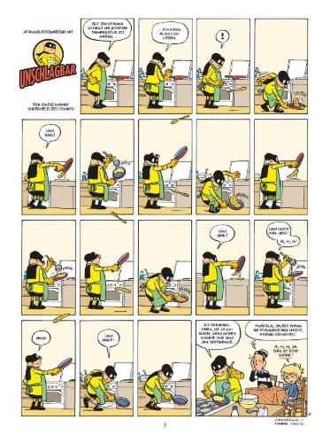Buchcover und Innenansicht für das Buch: Unschlagbar! 3: Der Albtraum der Ganoven