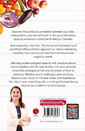 Buchcover und Innenansicht für das Buch: Brainwashed By Your Gut