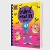 Buchcover und Innenansicht für das Buch: Die Schule der Monster mit Tom, Linn und Lu