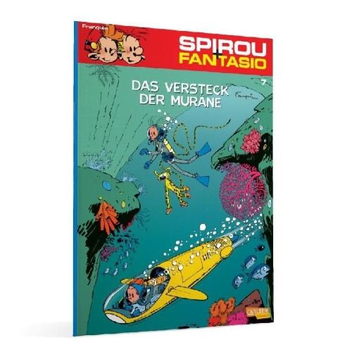 Buchcover und Innenansicht für das Buch: Le Repaire de la murène