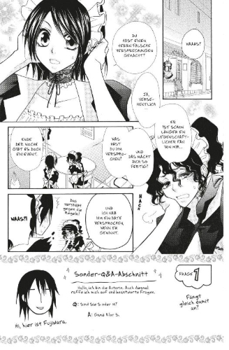 Buchcover und Innenansicht für das Buch: Kaichou wa Maid-sama!