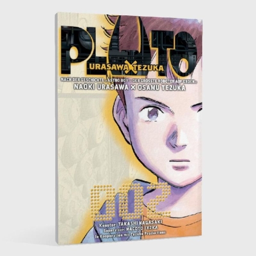 Buchcover und Innenansicht für das Buch: Pluto: Urasawa X Tezuka 02