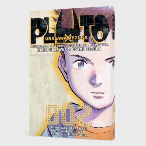 Buchcover und Innenansicht für das Buch: Pluto: Urasawa X Tezuka 02
