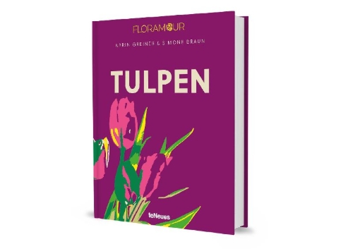 Buchcover und Innenansicht für das Buch: Floramour: Tulpen