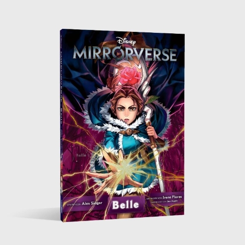 Buchcover und Innenansicht für das Buch: Mirrorverse: Belle