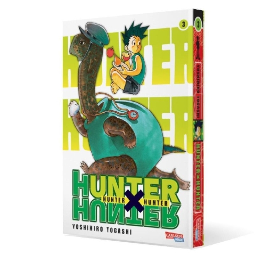 Buchcover und Innenansicht für das Buch: Hunter X Hunter