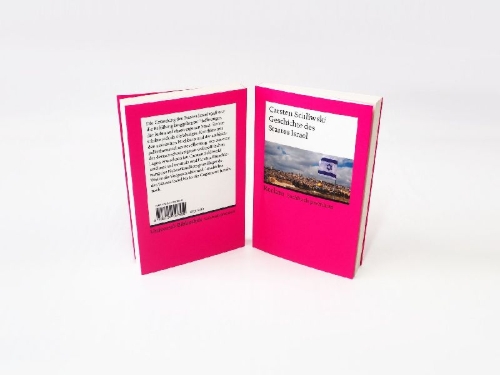 Buchcover und Innenansicht für das Buch: Geschichte des Staates Israel