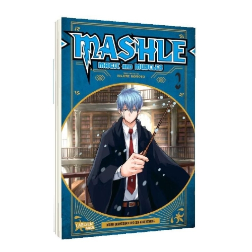 Buchcover und Innenansicht für das Buch: Mashle
