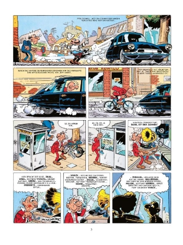 Buchcover und Innenansicht für das Buch: Mortadelo y Filemon: Valor y... al Toro!