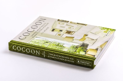 Buchcover und Innenansicht für das Buch: Cocoon. Creating Homes with Heart