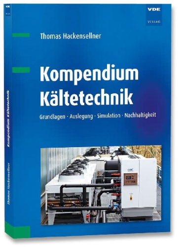 Buchcover und Innenansicht für das Buch: Kompendium Kältetechnik