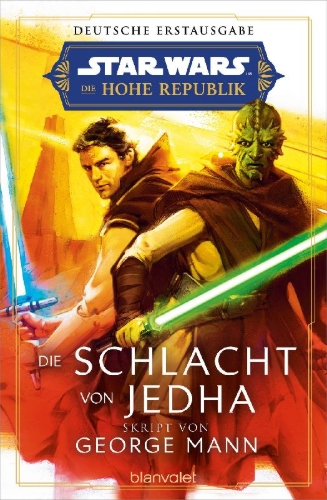 Buchcover und Innenansicht für das Buch: Star Wars: The Battle of Jedha (The High Republic 6)