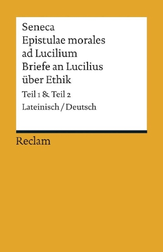 Buchcover und Innenansicht für das Buch: Epistulae morales ad Lucilium / Briefe an Lucilius über Ethik