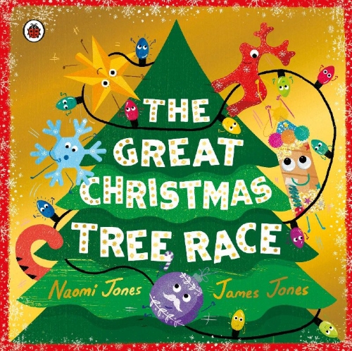 Buchcover und Innenansicht für das Buch: The Great Christmas Tree Race