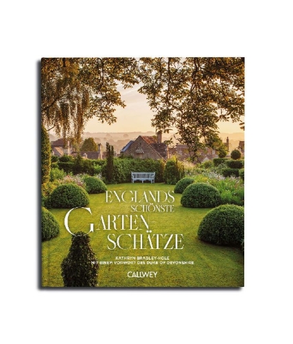 Buchcover und Innenansicht für das Buch: Englands schönste Gartenschätze