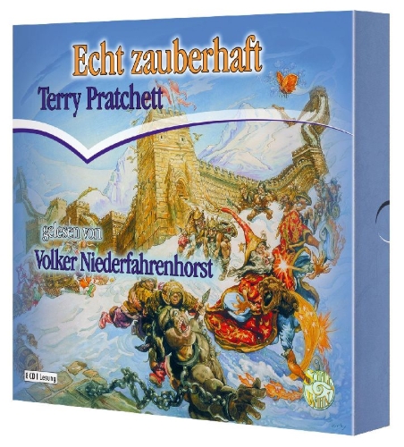 Buchcover und Innenansicht für das Buch: Interesting times (Gollancz)