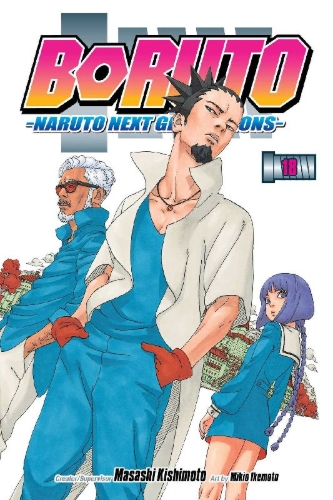 Buchcover und Innenansicht für das Buch: Boruto: Naruto Next Generations, Vol. 18