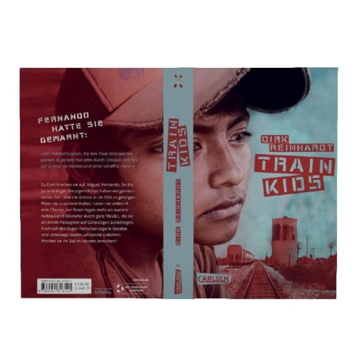 Buchcover und Innenansicht für das Buch: Train Kids