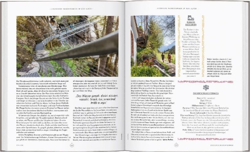 Buchcover und Innenansicht für das Buch: LONELY PLANET Bildband Legendäre Wanderungen in den Alpen