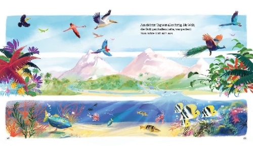 Buchcover und Innenansicht für das Buch: Children's Bible Stories