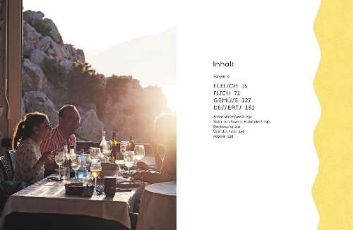 Buchcover und Innenansicht für das Buch: Andalusien