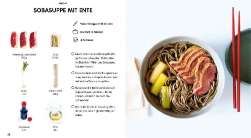 Buchcover und Innenansicht für das Buch: Super Einfach Asiatische Küche