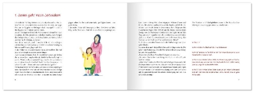 Buchcover und Innenansicht für das Buch: Die Geschichte von Ostern