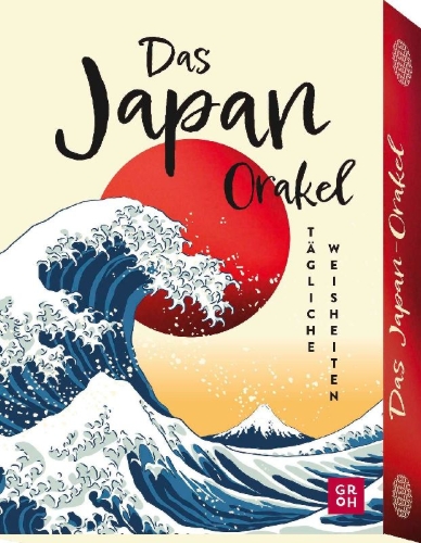 Buchcover und Innenansicht für das Buch: Orakelkarten: Das Japan-Orakel
