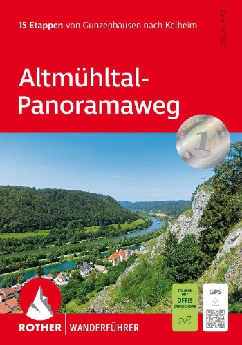 Buchcover und Innenansicht für das Buch: Altmühltal-Panoramaweg