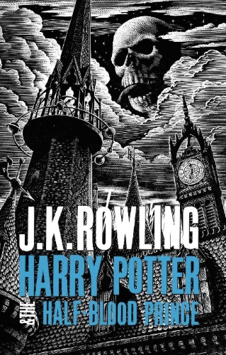 Buchcover und Innenansicht für das Buch: Harry Potter 6 and the Half-Blood Prince