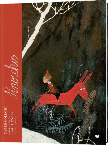 Buchcover und Innenansicht für das Buch: Pinocchio