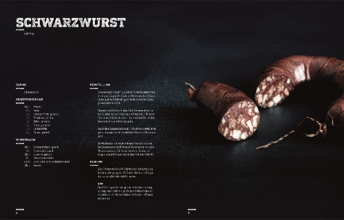 Buchcover und Innenansicht für das Buch: Wurst herstellen