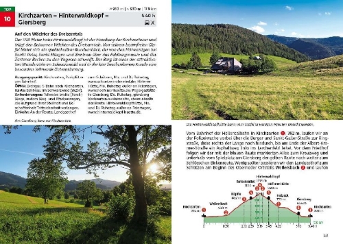 Buchcover und Innenansicht für das Buch: Schwarzwald Süd