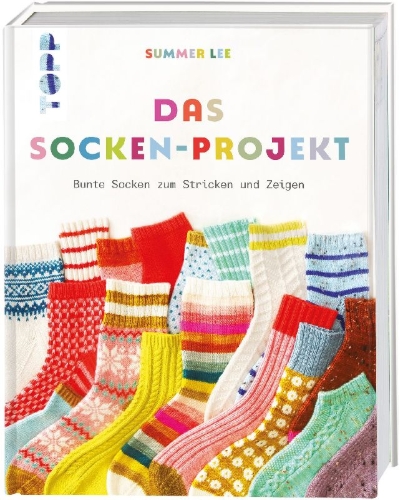 Buchcover und Innenansicht für das Buch: The Sock Project