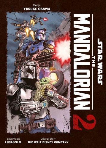 Buchcover und Innenansicht für das Buch: Star Wars: The Mandalorian (Manga) 02