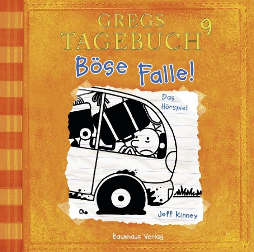 Buchcover und Innenansicht für das Buch: Gregs Tagebuch 9 - Böse Falle!