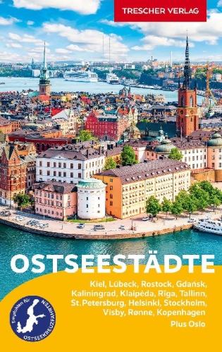 Buchcover und Innenansicht für das Buch: TRESCHER Reiseführer Ostseestädte